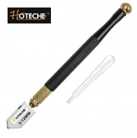 CUTTER TAGLIA VETRO IN ACCIAIO CON ROTELLA DIAMANTATA 3 - 12 mm