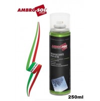 DEGHIACCIANTE SPRAY 250ml SCIOGLIE ELIMINA GHIACCIO DAL PARABREZZA DELL'AUTO