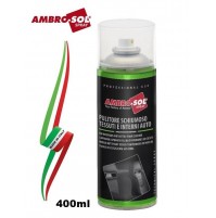 DETERGENTE PULITORE SCHIUMOSO SPRAY X TESSUTI ED INTERNI DI AUTO 400ml AMBRO-SOL