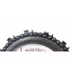 DISCO DA TAGLIO LEGNO CON CATENA 14 DENTI  DA 125 mm FORO DA 22,2 mm