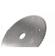DISCO DENTATO SEGHETTATO IN ACCIAIO PER TAGLIO LEGNO 75 mm CON FORO DA 10 mm