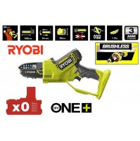 ELETTRO SEGA COMPATTA A BATTERIA 18V (ESCLUSA) BARRA 10 cm MOT. BRUSHLESS RYOBI