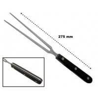 FORCHETTONE PER CARNE ED ARROSTO IN ACCIAIO INOX E MANICO IN POLIPROPILENE 275mm