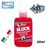 FRENA BLOCCA FILETTI VITI BULLONI A PRESA FORTE X ACCOPPIAMENTI DEFINITIVI 20ml