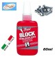 FRENA BLOCCA FILETTI VITI BULLONI A PRESA FORTE X ACCOPPIAMENTI DEFINITIVI 60ml