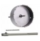 FRESA CAROTATRICE 130 mm + ASTA 350 mm SDS MAX (18 mm) IN ACCIAIO FORGIATO