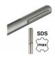 FRESA CAROTATRICE 160 mm + ASTA 350 mm SDS MAX (18 mm) IN ACCIAIO FORGIATO