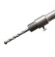 FRESA CAROTATRICE 160 mm + ASTA 350 mm SDS MAX (18 mm) IN ACCIAIO FORGIATO