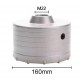 FRESA CAROTATRICE 160 mm + ASTA 350 mm SDS MAX (18 mm) IN ACCIAIO FORGIATO
