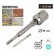 FRESA CAROTATRICE 30 mm + ASTA 90 mm CON ATTACCO SDS PLUS PER PIETRA E CEMENTO