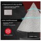 FRESA CONICA DIAMANTATA ALLARGAFORI 50mm - M14 X SMERIG. ANGOLARE X MARMO GRES