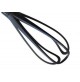 FRUSTA MESCOLATORE DA CUCINA 310 mm IN NYLON MANICO INOX 210°C MAX 