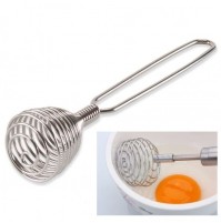 FRUSTA MESCOLATORE MESCOLA UOVA E  INGREDIENTI VARI IN ACCIAIO DIAMETRO 50 mm
