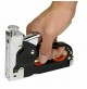 GRAFFETTATRICE SPILLATRICE CHIODATRICE TRE USI MANUALE CROMATA CON PUNTE E BOX