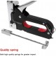 GRAFFETTATRICE SPILLATRICE CHIODATRICE TRE USI MANUALE CROMATA CON PUNTE E BOX