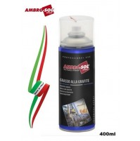 GRASSO SPRAY ALLA GRAFITE 400ml RESISTENTE CORROSIONE USURA TEMPERATURA 400°c 