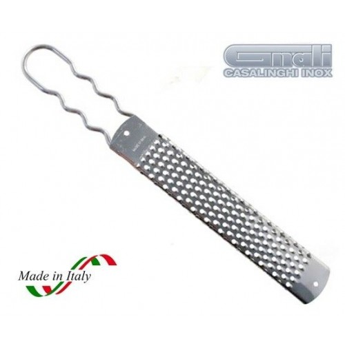 GRATTUGIA AFFETTA VERDURE A JULIENNE IN ACCIAIO INOX 335 mm GNALI 100%  ITALY