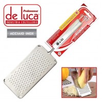 GRATTUGIA PROFESSIONALE A GRANA FINE IN ACCIAIO INOX 430 PER FORMAGGIO 