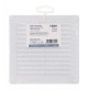 GRIGLIA DI AREAZIONE VENTILAZIONE IN PLASTICA CON RETE ANTI INSETTI cm 15 X 15 B