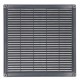GRIGLIA DI AREAZIONE VENTILAZIONE IN PLASTICA CON RETE ANTI INSETTI cm 30 X 30