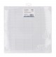 GRIGLIA DI AREAZIONE VENTILAZIONE IN PLASTICA CON RETE ANTI INSETTI cm 30 X 30 B