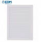 GRIGLIA DI AREAZIONE VENTILAZIONE PLASTICA CON RETE ANTI INSETTI mm 135 X 205 B.