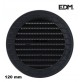 GRIGLIA DI VENTILAZIONE AREAZIONE DA ESTERNO IN PLASTICA ROTONDA X FORO 120 mm