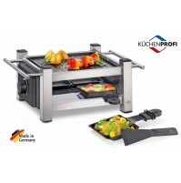 GRIGLIA ELETTRICA X RACLETTE CON PIASTRA ANTIADERENTE X 4 PERSONE 