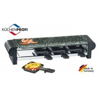 GRIGLIA ELETTRICA X RACLETTE CON PIASTRA ANTIADERENTE X 4 PORZIONI 