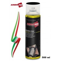 GUAINA SPRAY COLORE NERO RIEMPITIVO PER FORI E CREPE SU LEGNO E MURATURA 500ml .