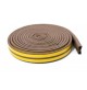 GUARNIZIONE X PORTE E FINESTRE PARA SPIFFERI IN GOMMA ADESIVA 6 METRI (2X3) 