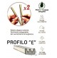 GUARNIZIONE X PORTE E FINESTRE PARA SPIFFERI IN GOMMA ADESIVA 6 MT PROF. 