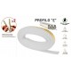 GUARNIZIONE X PORTE E FINESTRE PARA SPIFFERI IN GOMMA ADESIVA 6 MT PROF. 