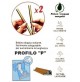 GUARNIZIONE X PORTE FINESTRE PARA SPIFFERI IN GOMMA ADESIVA 6 MT (2X3) PROF. 