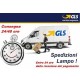 INGRASSATORE MANUALE A LEVA 2 TUBI + 2 TESTINE X GRASSO SFUSO E CARTUCCE 4-500gr