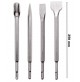 KIT 13 PUNTE E SCALPELLI  SDS PLUS IN ACCIAIO FORGIATO X TASSELLATORE DEMOLITORE