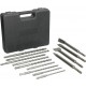 KIT 13 PUNTE E SCALPELLI  SDS PLUS IN ACCIAIO FORGIATO X TASSELLATORE DEMOLITORE