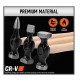 KIT UTENSILI PER RIPARAZIONE CARROZZERIA 4 TASSI + 3 MARTELLI IN VALIGIA