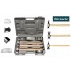 KIT UTENSILI PER RIPARAZIONE CARROZZERIA 4 TASSI + 3 MARTELLI IN VALIGIA