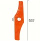 LAMA UNIVERSALE X DECESPUGLIATORE TAGLIAERBA IN PLASTICA MORBIDA 305mm FORO 25mm