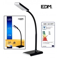 LAMPADA DA TAVOLO ELETTRICA 220V FLESSIBILE A LED 400 LUMENS LUCE CALDA 4000K