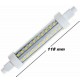 LAMPADINA A LED SMD X FARO ALOGENO DA ESTERNO 9W = 81W 720 lm LUCE CALDA 3000K