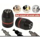 MANDRINO AUTOBLOCCANTE 1/2 - 13 mm + 3 ADATTATORI- SDS PLUS - ESAGON. 1/4 - 1/2