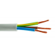 MATASSA ROTOLO DI CAVETTO CAVO ELETTRICO BIANCO 25 METRI CON FILI DA 3X1 mm 