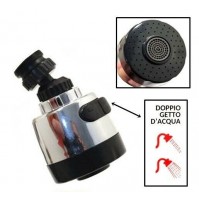 MAXI DOCCETTA CON FILTRO AREATORE PER MISCELATORE DA CUCINA CON ADATTATORE M-F