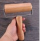 MINI RULLO MATTARELLO DA CUCINA IN LEGNO 130 mm CON MANICO 