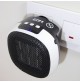 MINI STUFA TERMOVENTILATORE CERAMICO 700W CON SPINA POST. INTEGRATA  PROGRAMMAB.