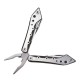 MINI UTENSILE MULTIFUNZIONE 10 IN 1 TASCABILE IN ACCIAIO INOX 420 COLTELLO PINZA