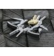 MINI UTENSILE MULTIFUNZIONE 7 IN 1 TASCABILE IN ACCIAIO INOX 420 COLTELLO PINZA