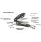 MINI UTENSILE MULTIFUNZIONE 9 IN 1 TASCABILE IN ACCIAIO INOX COLTELLO PINZA